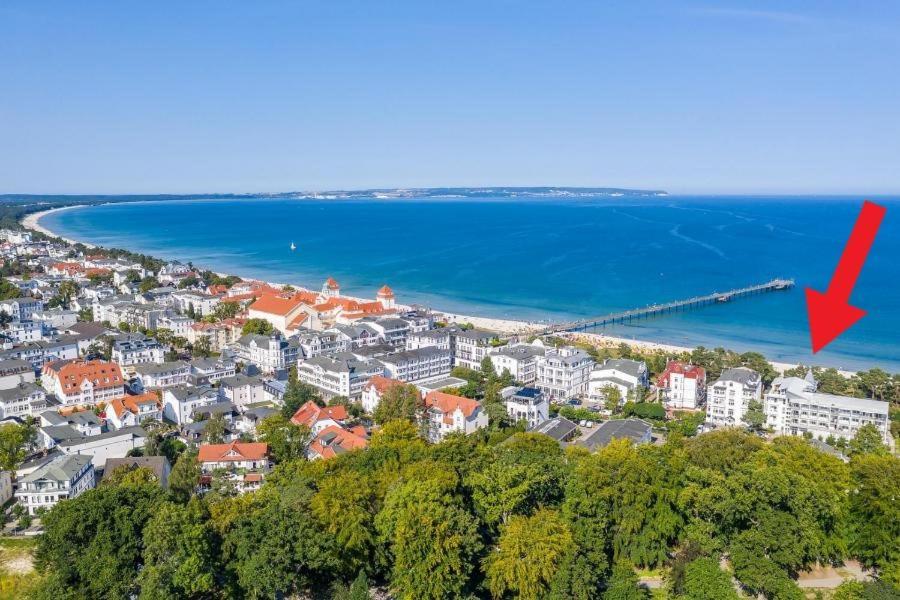 Direkt Am Strand Mit Meerblick Und Sauna - Fewo Strandidyll Binz Esterno foto